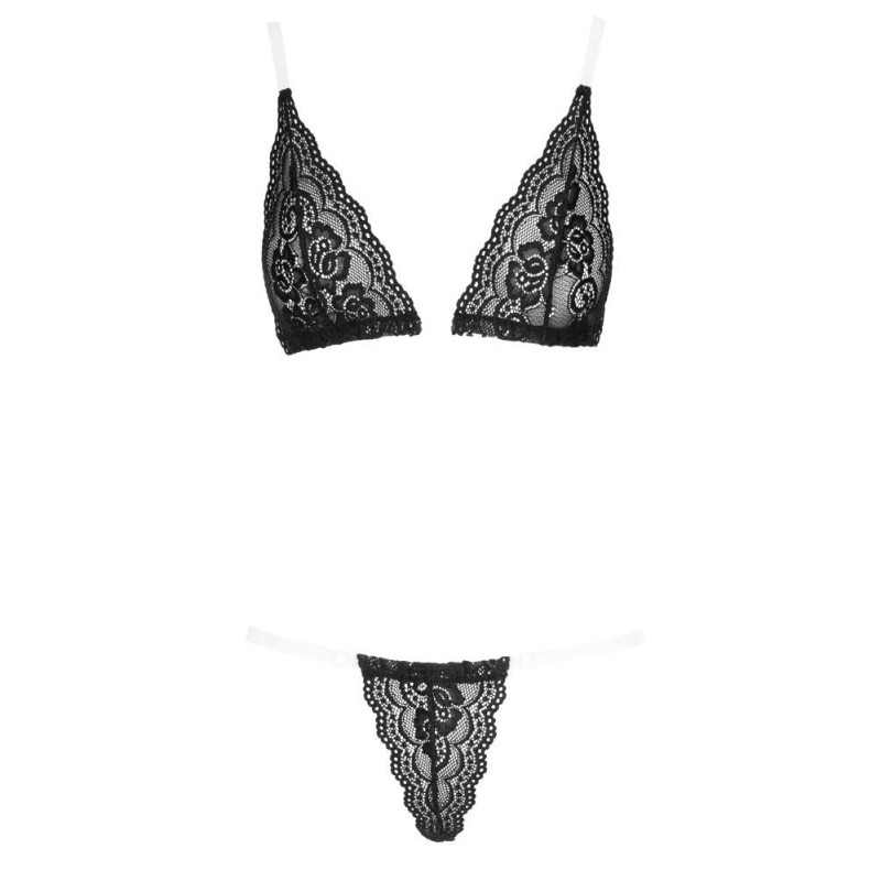 Bra Set with Silicone L